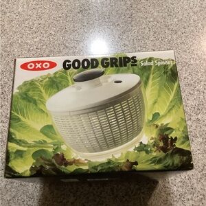 OXO Good Grips 6qt Salad Spinner White Non-slip Base Dishwasher Safe